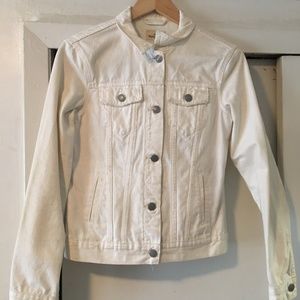 White Denim Jacket